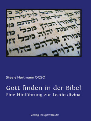 cover image of Gott finden in der Bibel.